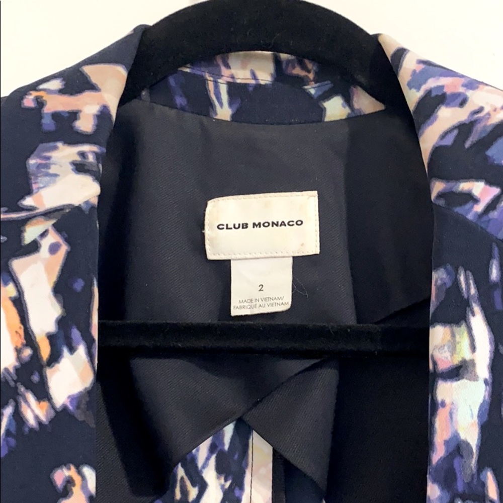 Multicoloured Club Monaco Blazer - Picture 3 of 3